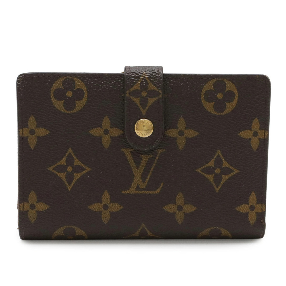LOUIS VUITTON Monogram Portefeuille Viennois Bi fold Wallet Coin Purse